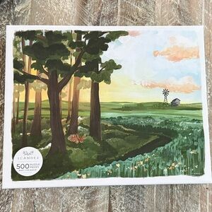 1Canoe2 Sunlit Evening Jigsaw Puzzle